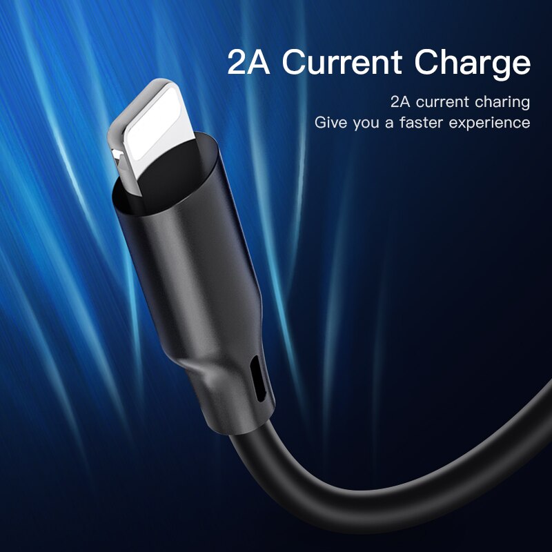 ! TPE Cabo USB Para o iphone X XS MAX XR ACCEZZ 8 7 6 6S 5 5S Além de Iluminação de Carregamento cabo de dados Para Apple ipad Mini Cabo de Carga 3M