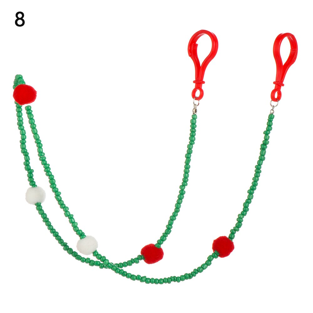 1Pc Multifunctionele Anti-verloren Masker Lanyard Bril Ketting Brillen Cord Kerst Opknoping Hals Extender Touw Kids Oor Guard: 8