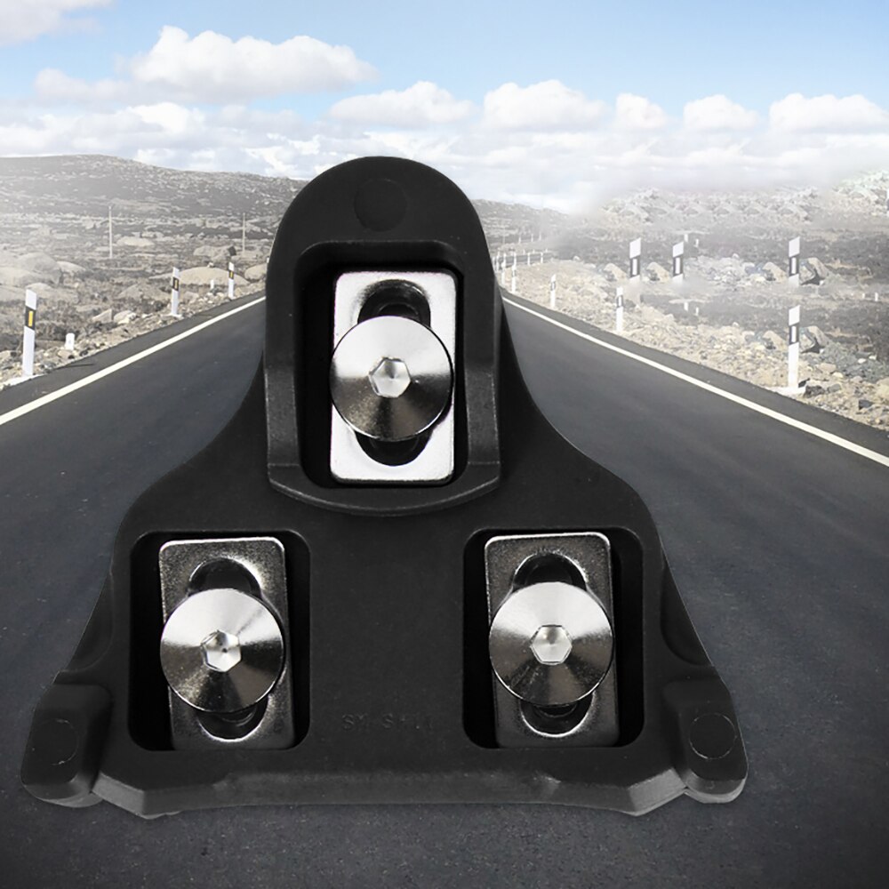 2pcs Cycling Cleats Set Road Bicycle Pedal Cleats Bike Cycling Accessories For Highway-Riding Shoe And Durable