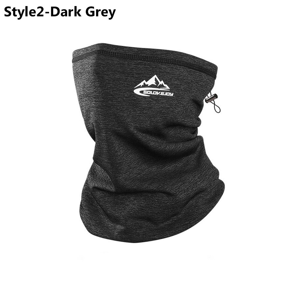 Foulard de cyclisme pour hommes, cache-cou, couvre-chef, Bandana, Simple, à la: style2	dark grey