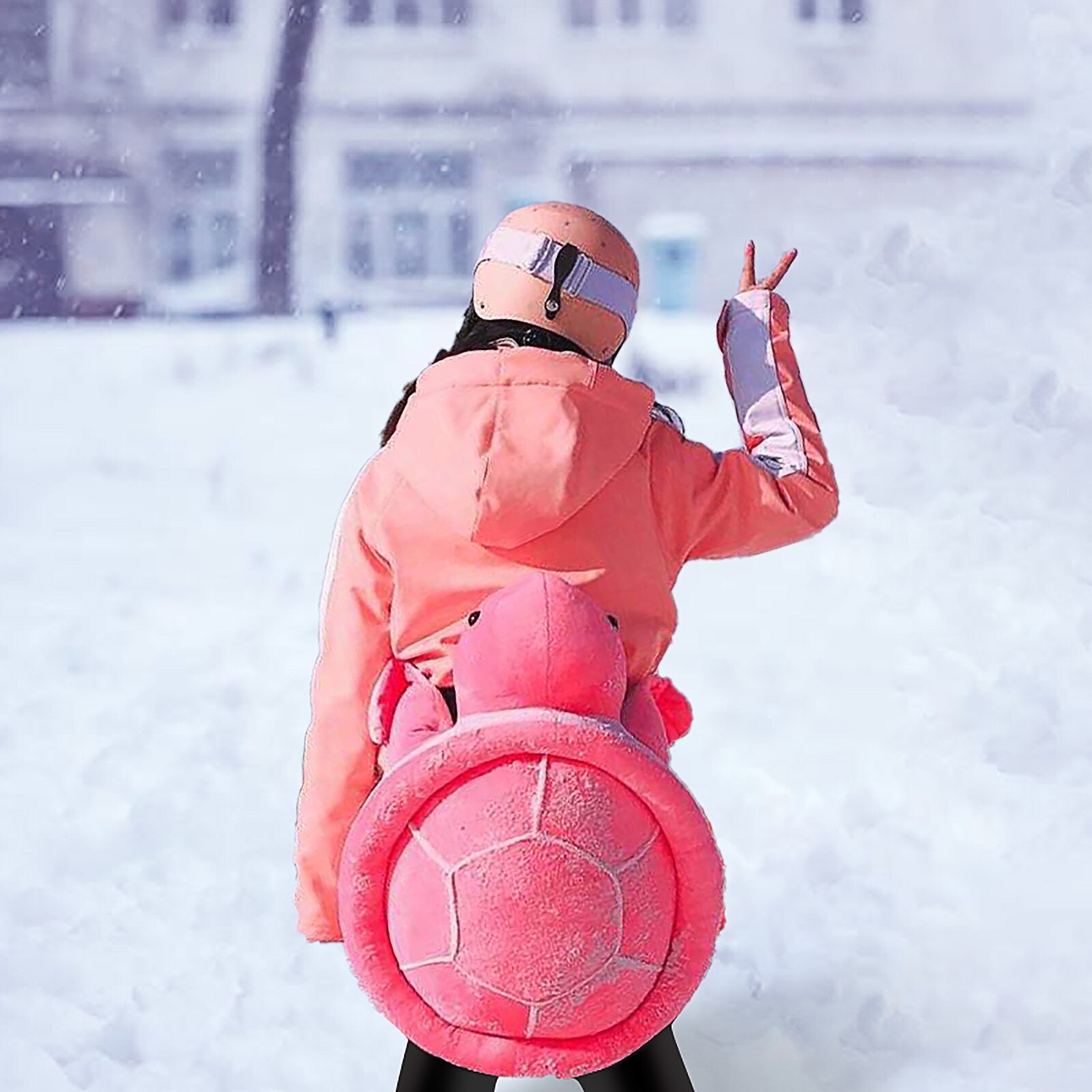 Utendørs sport ski skøyter hofte beskyttelse voksne barn snowboard beskyttelse ski utstyr barn sport sikkerhet kne pad hodepute #g4: En