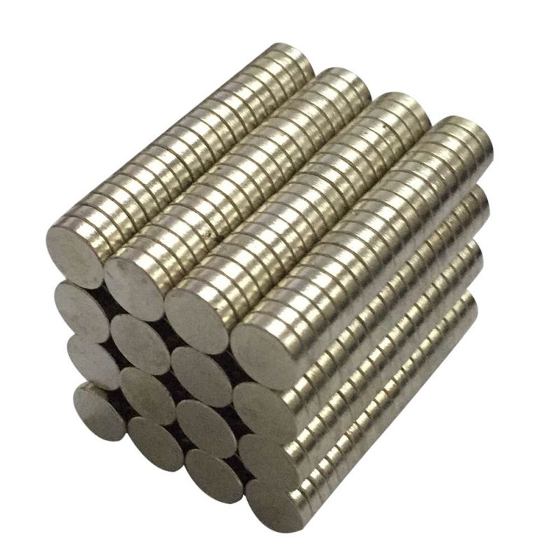 10-100 Stuks 8mm X 2mm Zeldzame Aarde NdFeB Magneet Neodymium N50 Disc Ronde Cilinder Magneten auto Styling