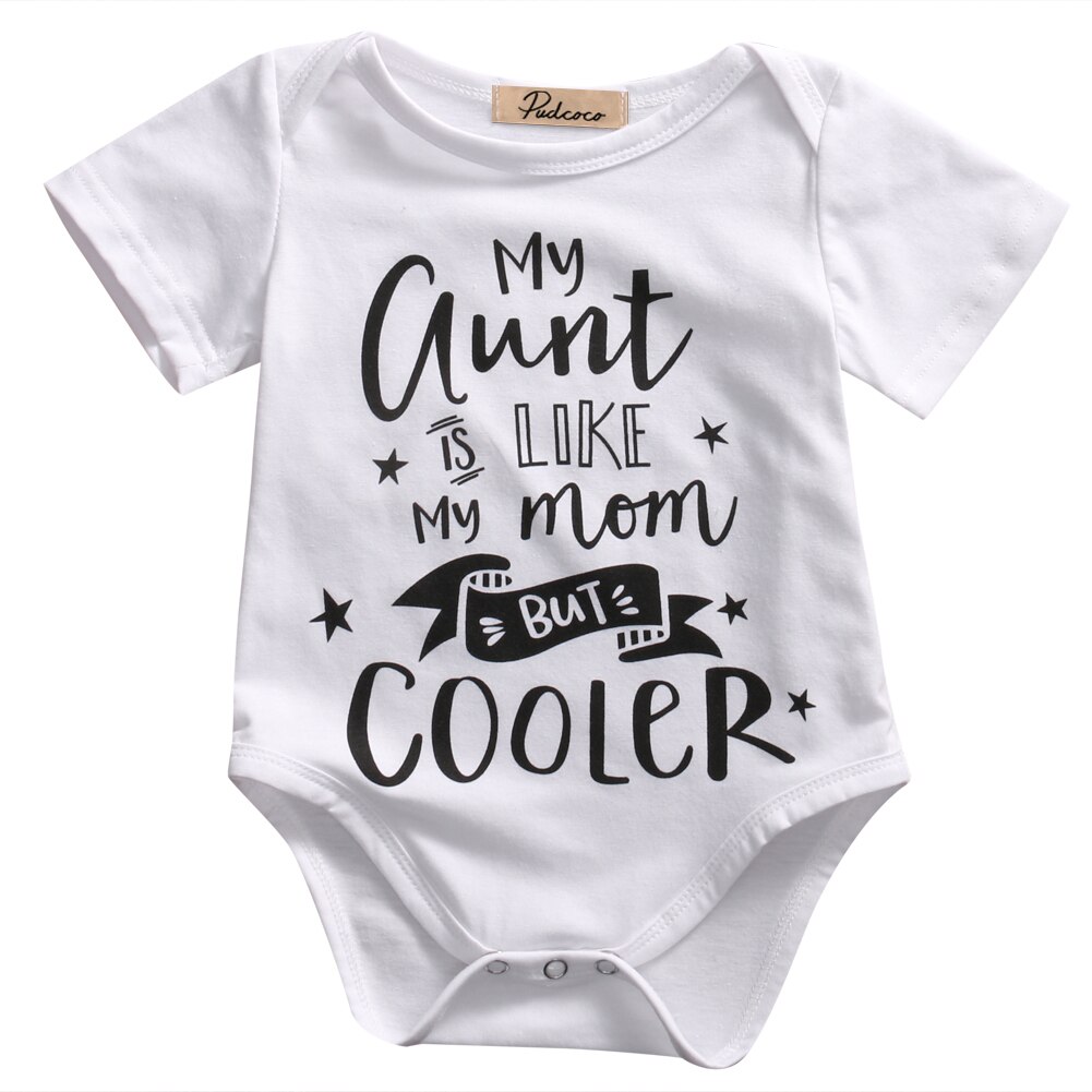 Body en coton blanc avec lettres pour -né, vêtements pour bébés garçons et filles à manches courtes, imprimé, de 0 à 18 mois