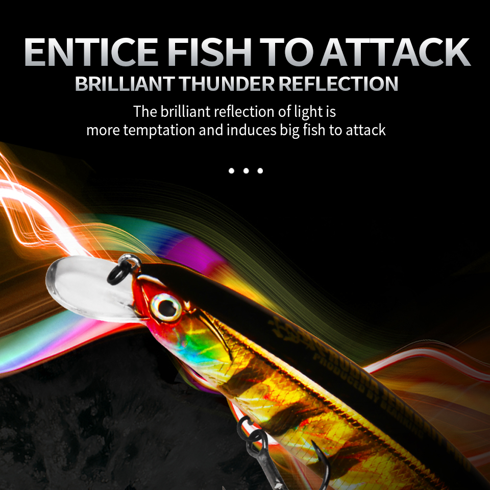 BEARKING 13cm 21g SP profondità 1,8 m Top esche da pesca Wobbler esca dura qualità pesciolino professionale per attrezzatura da pesca