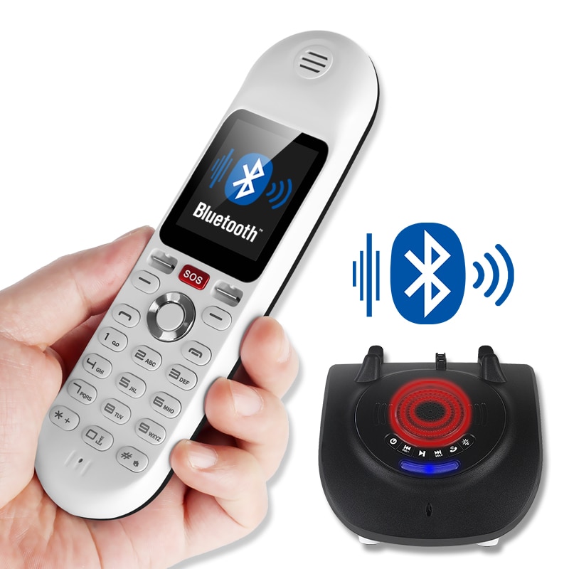 Speciale  bt 5.2 stereo luidspreker powerbank multifunctionele telefoon zwarte lijst sos noodoproep snelkeuze mobiele telefoon