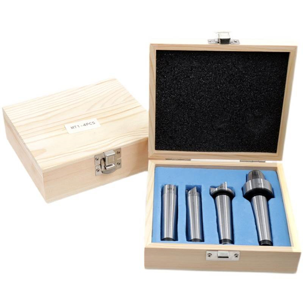 4Pcs MT1/MT2 Hout Draaibank Draaien Tool Spur Live Center Set Taper Tool Voor Hout Metaalbewerking Vervelen Losse Kop draaibank Freesmachine