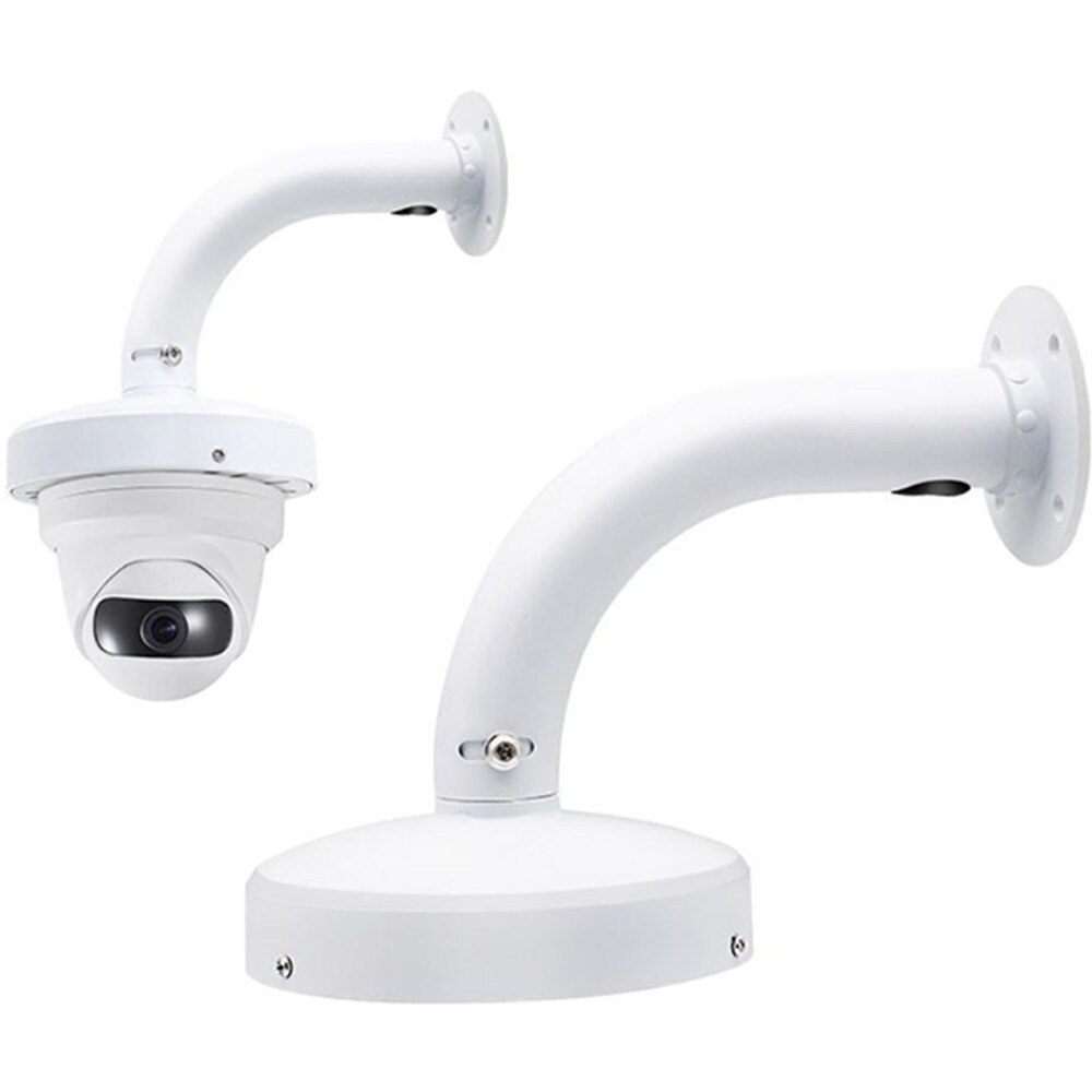 Aluminium Outdoor Regendicht Surveillance Dome Camera Muurbeugel Compatibel Met Hikvision Dahua Samsung Ip Camera