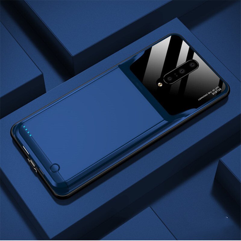 Hstnbveo 6000Mah Power Bank Batterij Case Voor Oneplus 7 Pro Acculader Gevallen Opladen Vermogen Case Voor Oneplus 7 power Bank