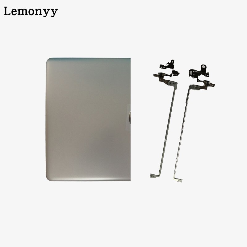 Laptop shell for HP 15-DA 15-DB 15-da0012dx 15-da0014dx 15-da0061nr LCD TOP cover/LCD Front bezel/Hinges/Hinges cover: Silver and Hinges