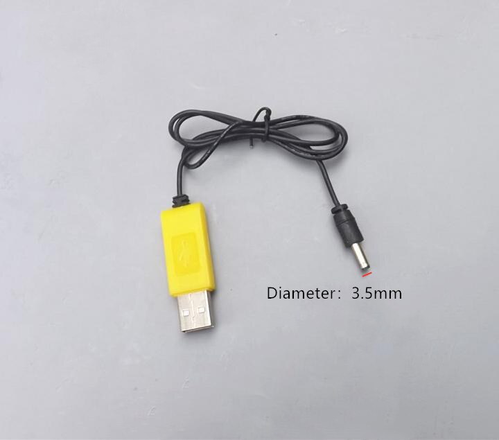 Più Opzioni di 3.7V Batteria Cavo del Caricatore del USB Per X5 S107G MJX RC CX-10 JXD Quadcopter Elicottero Pezzi di Ricambio: Plug  5