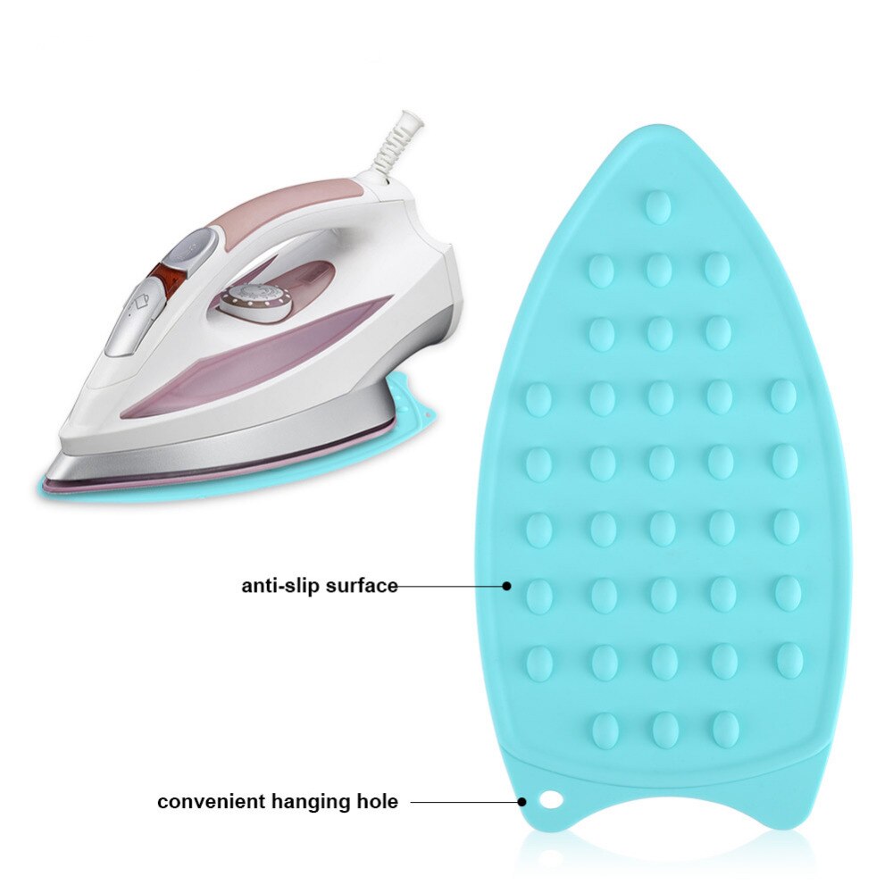 Insulation Boards Silicone Ironing Board Mat Anti-slip Rest Pad Mat Safe Surface Iron Stand Mat Rest Ironing Pad