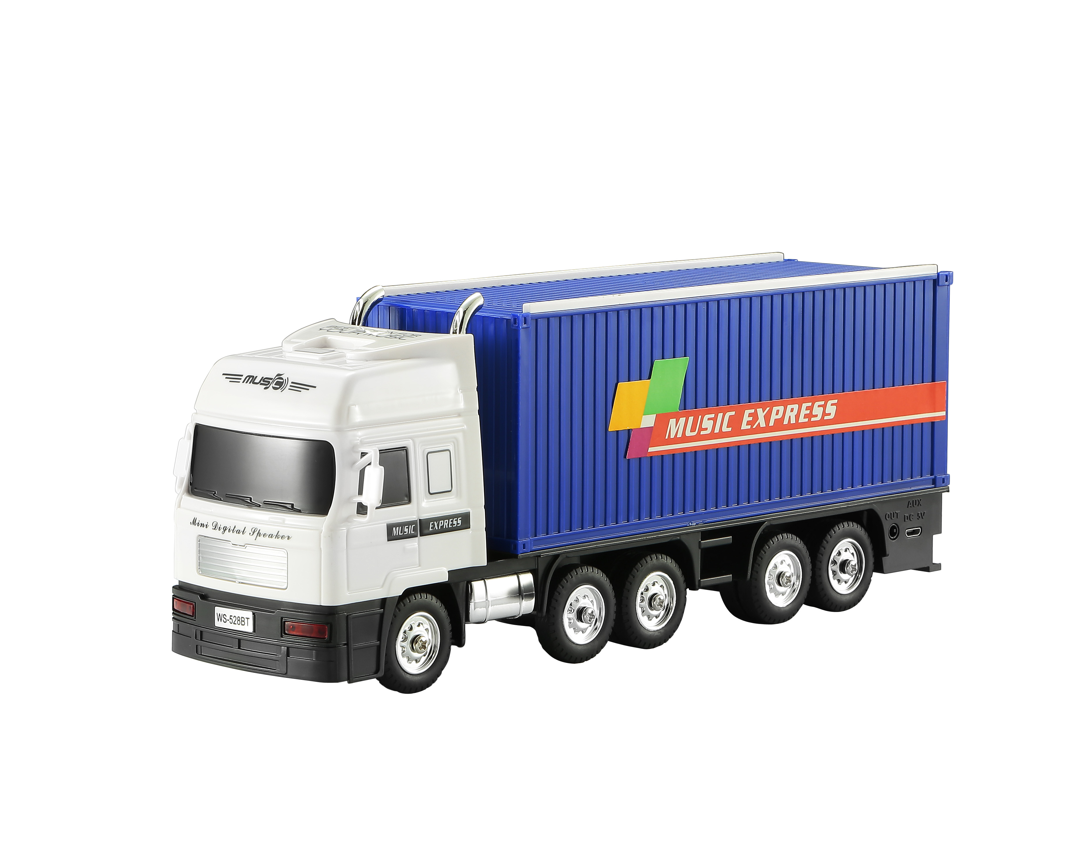 Eonko ws -528bt Stereo Musik äußern lkw-bluetooth-lautsprecher mit tf-usb-anschluss, fm-Radio, selfie-funktion und wiederaufladbarem akku