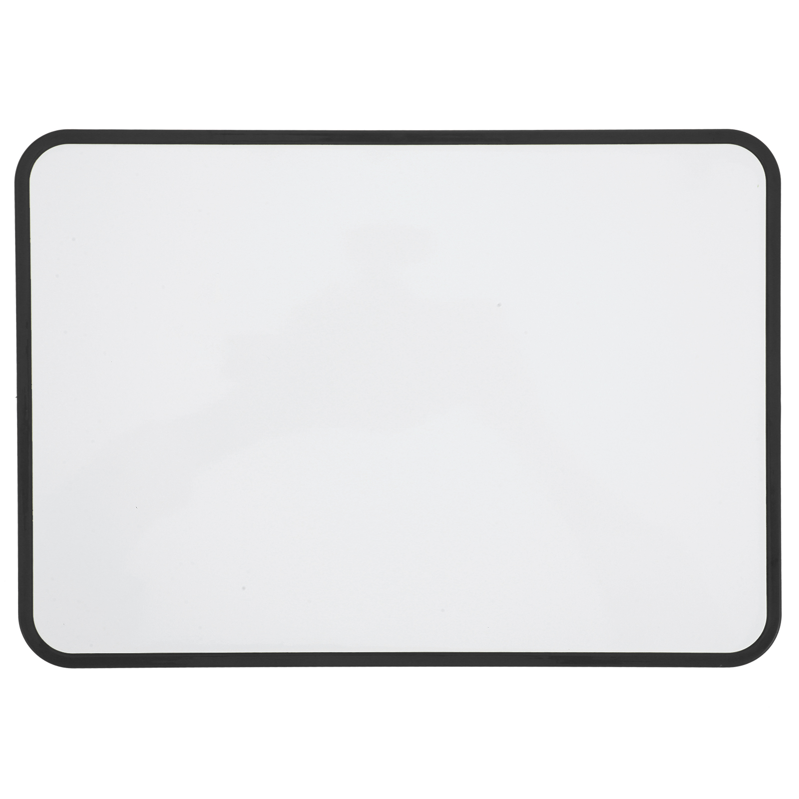 Pizarra blanca magnética pequeña, tablero de borrado en seco, tablero de escritura para niños, herramienta de enseñanza, pizarra, suministros de presentación, pizarras blancas para estudiantes: Negro