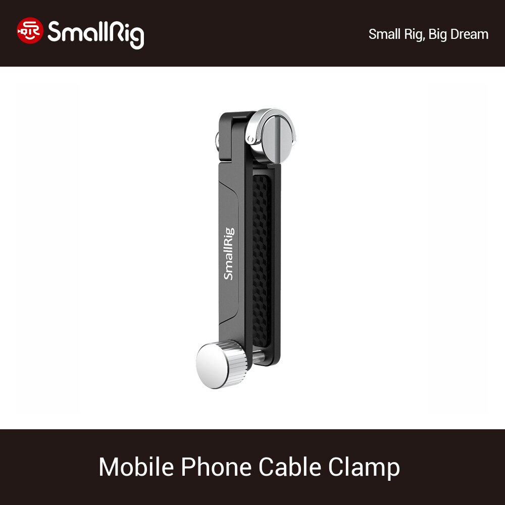 Smallrig Mobiele Telefoon 3Mm Tot 8Mm Kabel Klem Voor Universele Mobiele Telefoon Kooi 2391 Beschermende Kabel Klem-2390