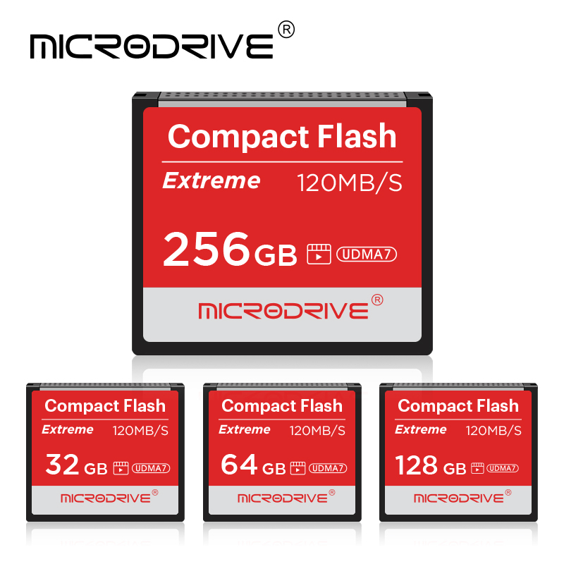 Karta pamięci 128GB 64GB 32GB CF Extreme High Speed Compact Flash Card 256GB UDMA7 Full HD Video do aparatów Canon Nikon