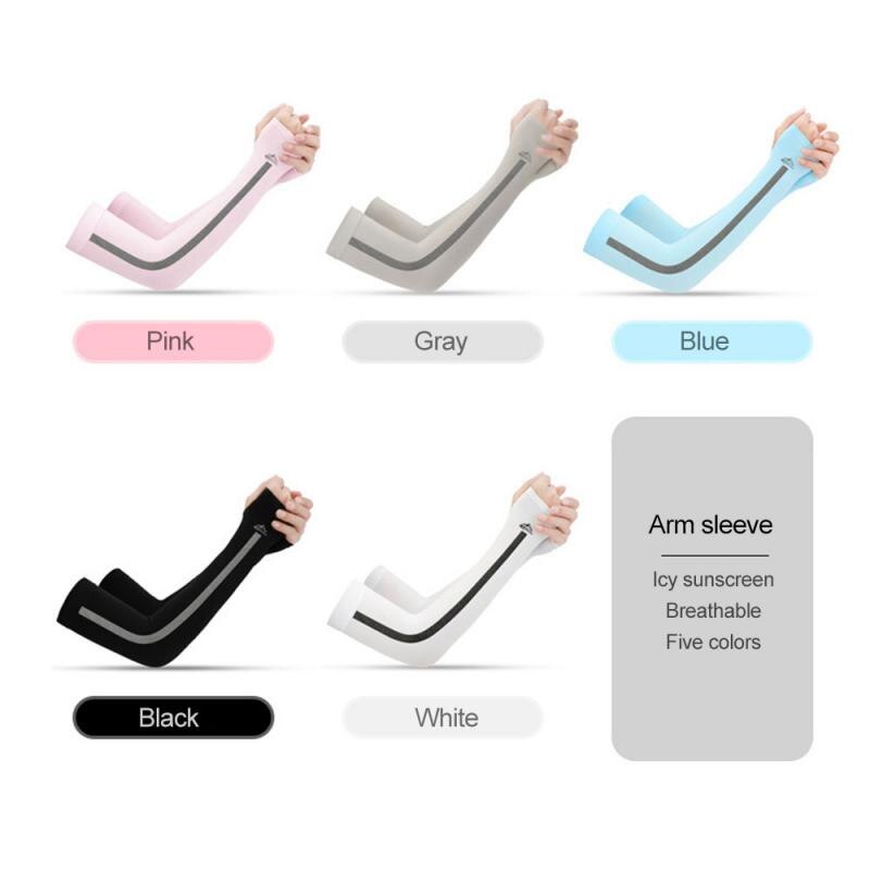 Manchon de Compression des bras de sport, chauffe-bras, Protection UV, pour basket-ball, cyclisme, volley-ball, Protection solaire, , été