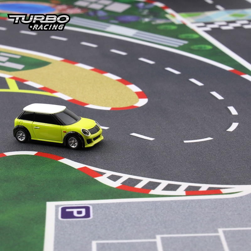 Turbo Rennen Mini Auto Rennen Spur passen für Verschiedene Mini Skala RC Auto Neue