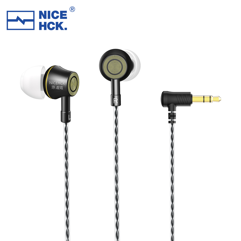 NICEHCK YD520 IEM In-Ear-Kopfhörer, Aluminiumlegierung, Metall, HiFi-Mikrofon, Ohrhörer, 10 mm PET, dynamisches Headset, Bass, ausgewogene Gesangsmusik: green