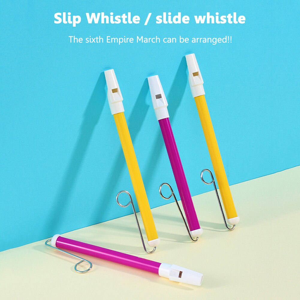 Divertente yoyo flauto tirante scivolo fischio professionale ottavino strumento musicale musica classica ottavino giocattolo regali per bambini