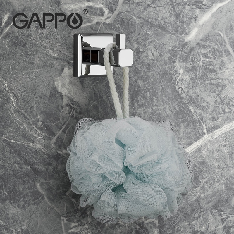 Gappo sus 304 kappe krog væg krog håndklæde krog til badeværelse rustfrit stål kappekrog rustfast krog bøjle til køkken hardware