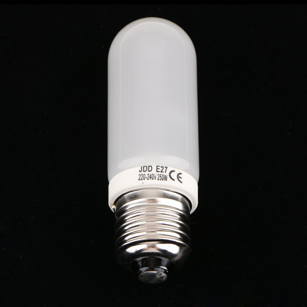 Type E27 250W Tube Lamp Bulb 220V-240V Photography Flash Modeling Light