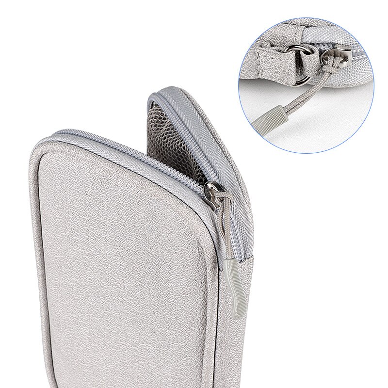 Portable Power Bank Bag USB Charger Gadgets Cables Wires Organizer Pouch Travel Electronic Accessories Protection Storage Case