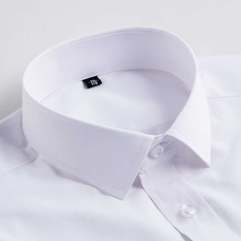 Plus Size 11XL 10XL 9XL Men's Social Shirt Long Sleeve Slim Fit Business Classic Basic White Formal Dress Shirts Man Clothes