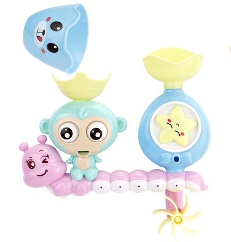 Baby Bath Toy Elephant Toddler Electric Spray Shower Boys Yellow Duck Cute Turtles Dinosaur Egg Swimming Water Toys for Kids: HD2b