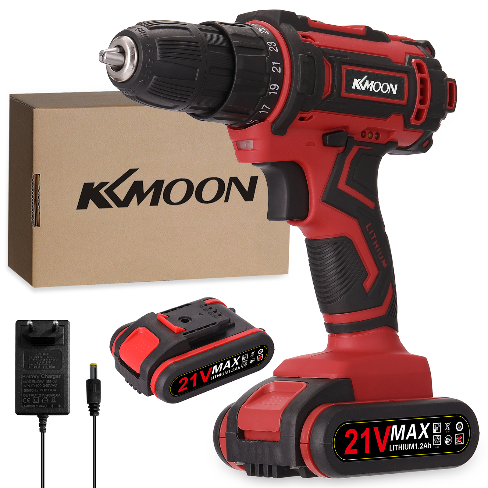 Electric Cordless Drill Wireless Rechargeable Hand... – Grandado