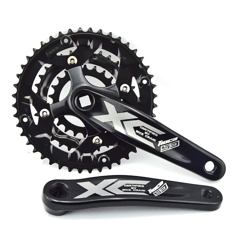 8 9 Speed 22-32-44T Bike Crankset mtb mountain bike 170mm Bicycle Crank Set aluminum alloy crank square hole Chainwheel