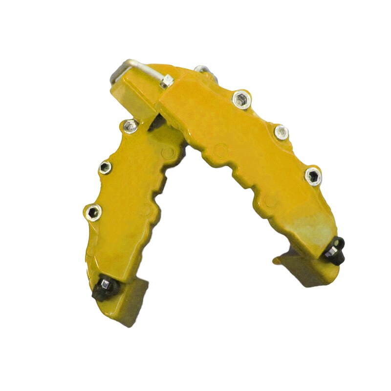 Car Modified Wheel Brake Caliper 3D Stereo Brake Decorative Caliper Universal Kit For 17 Inches 2 Pcs