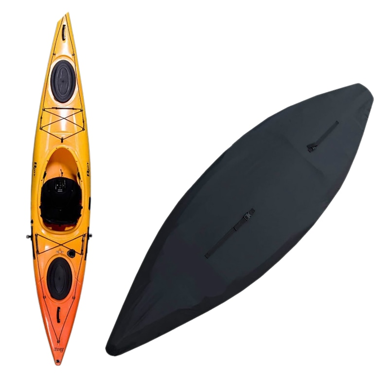 Kayak Cover Waterproof Boat UV Resistant Dustproof Storage Cover Anti Snow Cover Boat Accessories: Gold