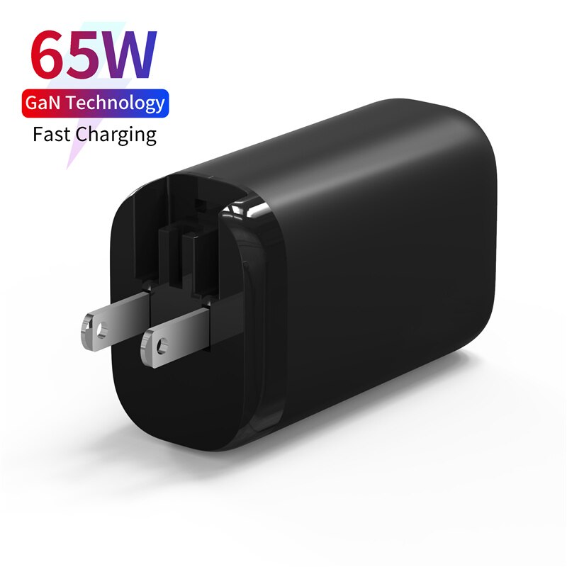 Ilepo 65w usb-ladegerät für iphone und laptop, pd-schnellladefunktion, gan-ladegerät, typ-c-handyladegerät 3.0 adapter, schnellladefunktion 4