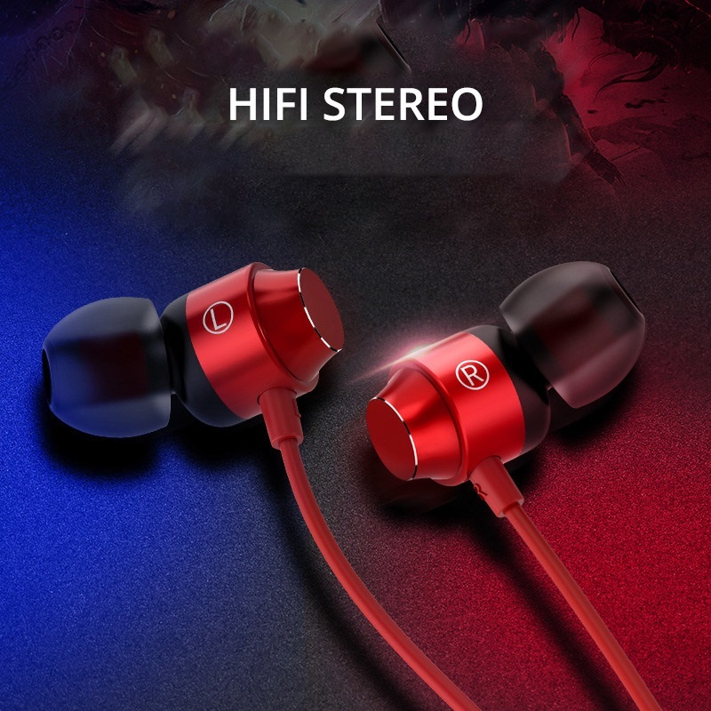 EARDECO 3,5 mm kabelgebundene Kopfhörer mit Mikrofon, HiFi-Bass, kabelgebundener Kopfhörer, Stereo-Musik-Kopfhörer, Headset, MP3-Sport-Telefon-Ohrhörer