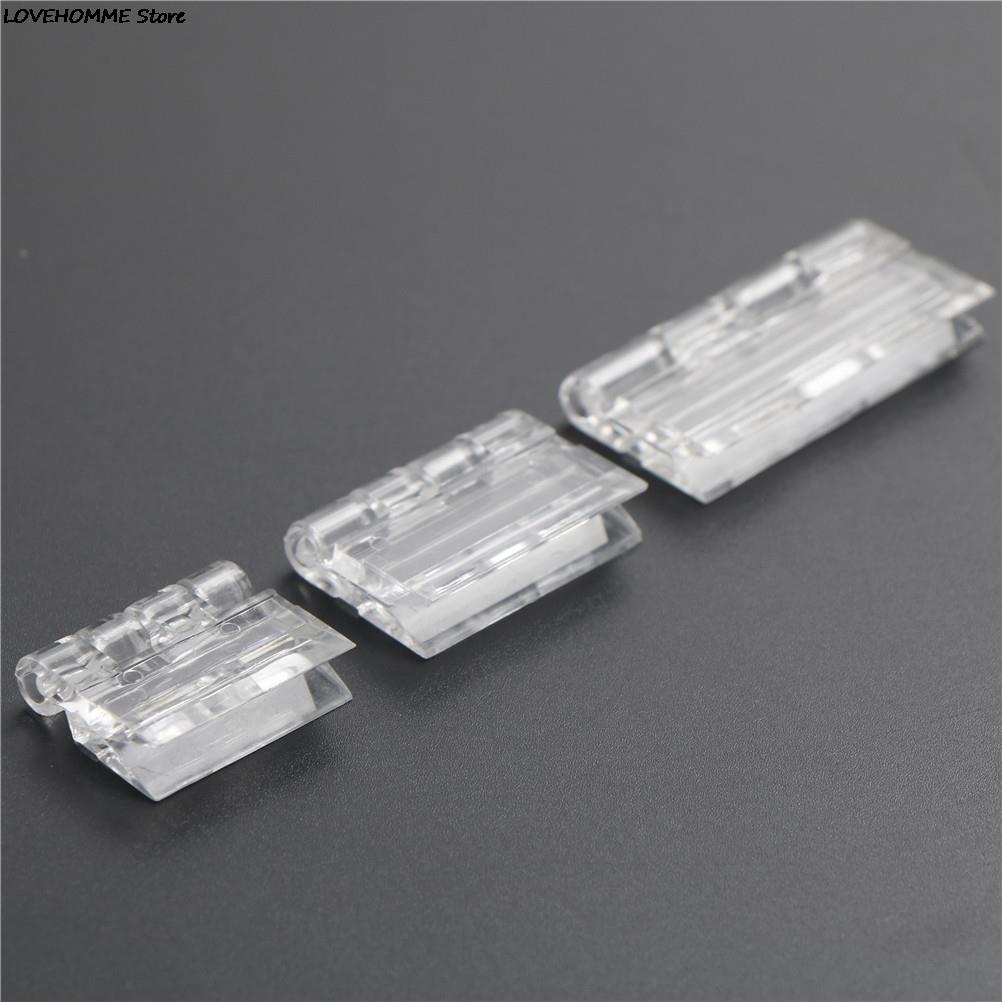 Clear Transparent Plastic Box case Plexiglass Long Hinge Cabinet Kitchen Door 1Pc