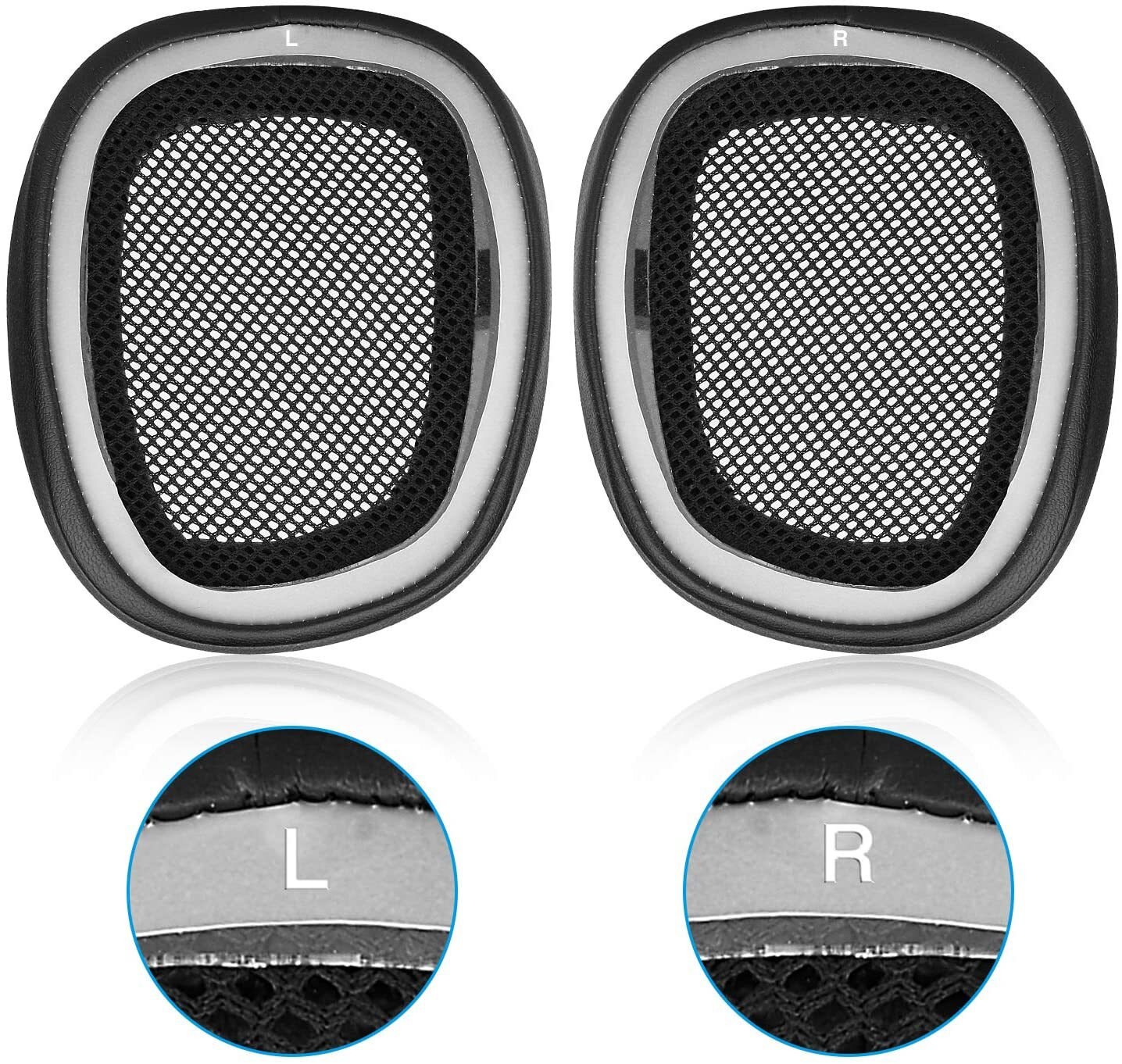 Oreillettes en mousse à mémoire de forme pour casque Logitech G433 G233 gpro G533, coussinets de remplacement