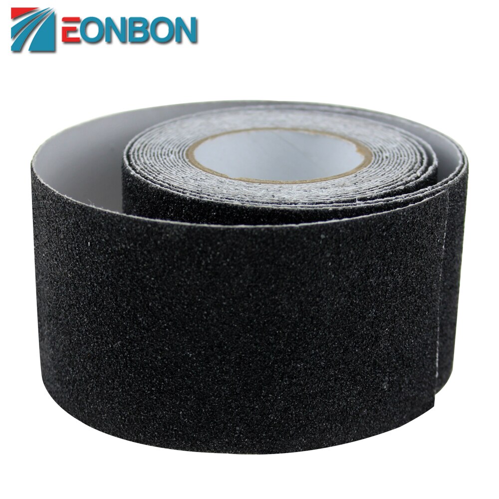 Good 2inx10ft Black Waterproof Anti Skid Grip Tape PVC Anti Slip Safety Warning Tape