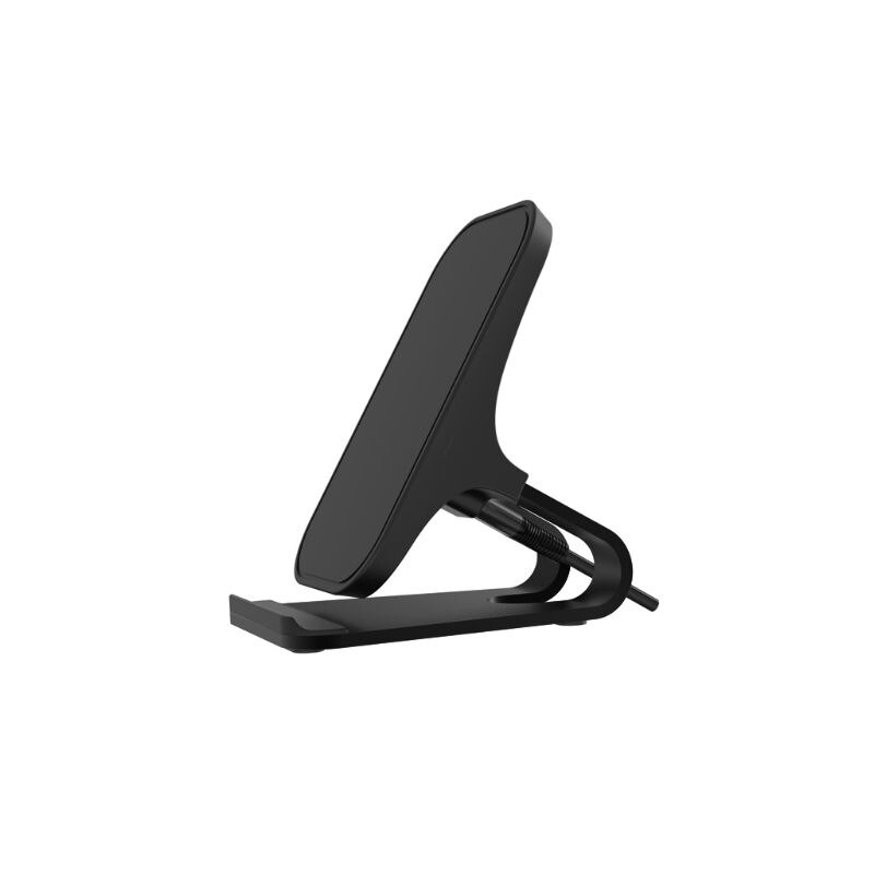 Aluminum Alloy Phone Holder Fast Wireless Charger Qi Quick Charging Desk Stand for iphone All Qi-Enabled