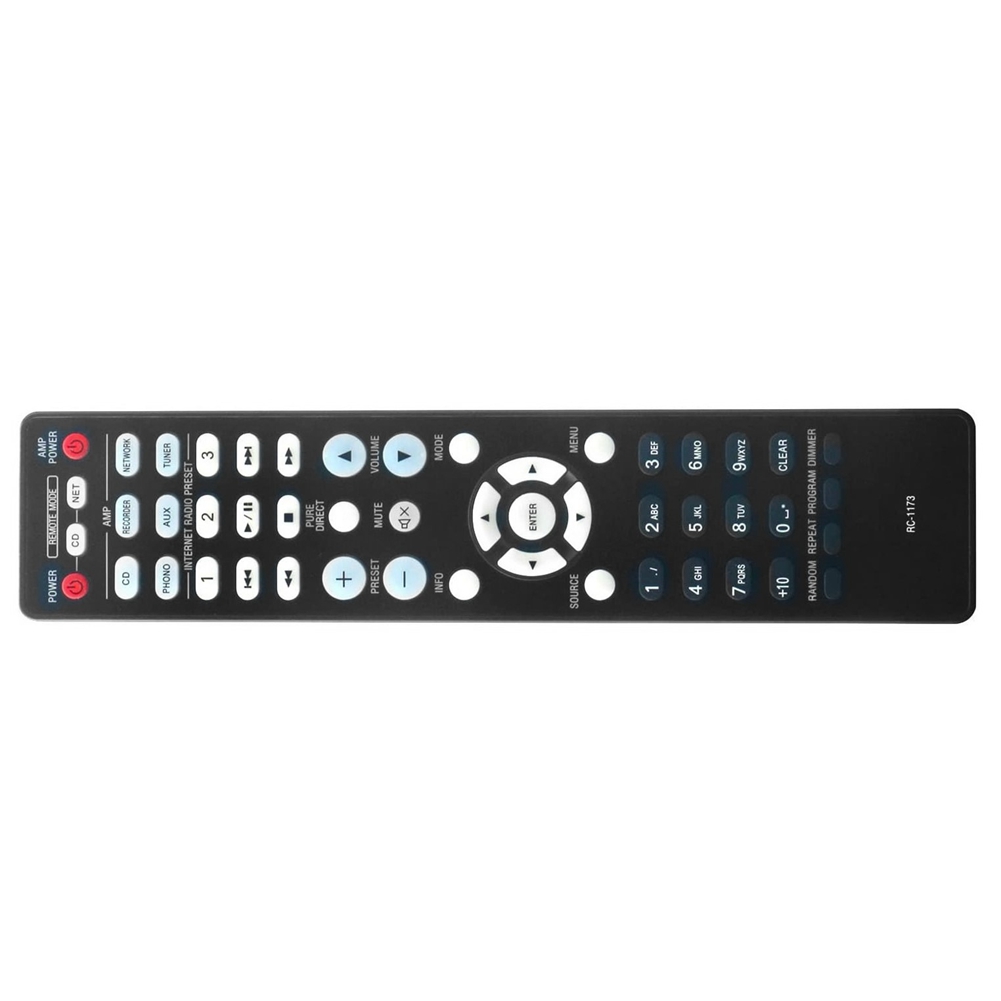Mando a distancia para cine en casa Denon, Control remoto para RC-1173 RC 1173, RC-1197, DNP-720AE, DNP-730AE, PMA-720, PMA-520AE