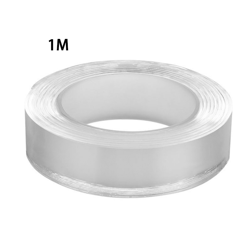 1m/3m/5m double sided tape nano magic tape double sided nano magic tape fixertape: Brown