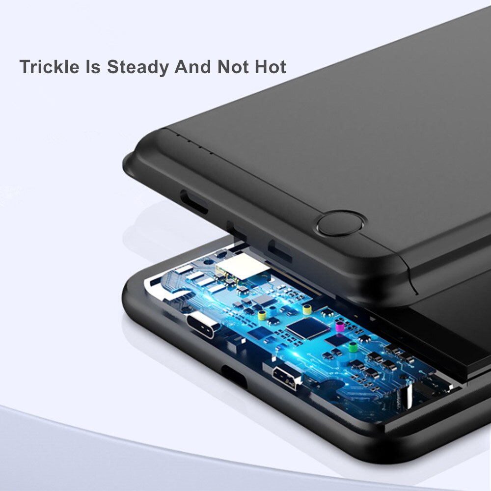 Pour OnePlus 7 7 Pro 7T 7T Pro 8 8 Pro 8T boîtier de batterie 10000 Mah chargeur boîtier batterie externe