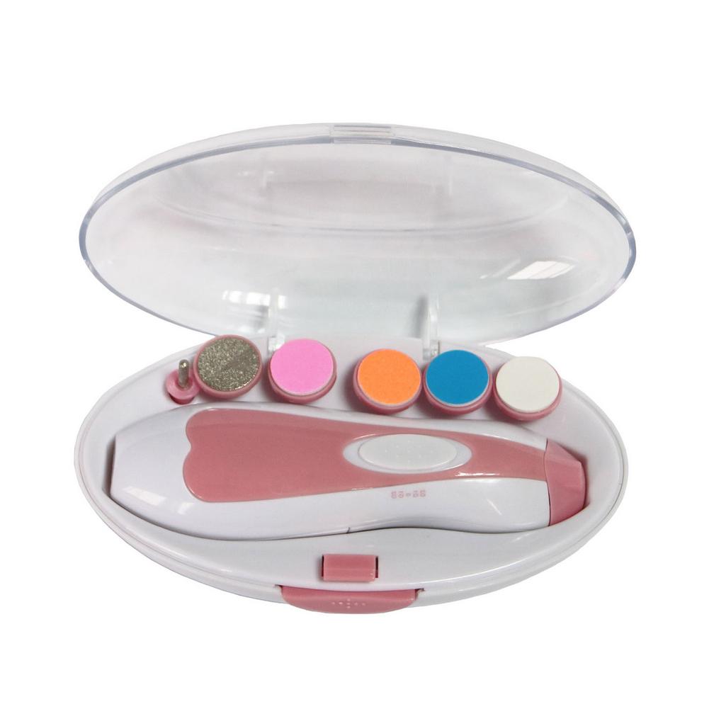 Elektrische Baby Nagel Trimmer einstellen Pflege trimmen Bausatz Mit Nagel Schermaschinen Baby Nagel Haarschneidemaschine Manikübetreffend einstellen Baby Neugeborene Baby Pflege Bausatz