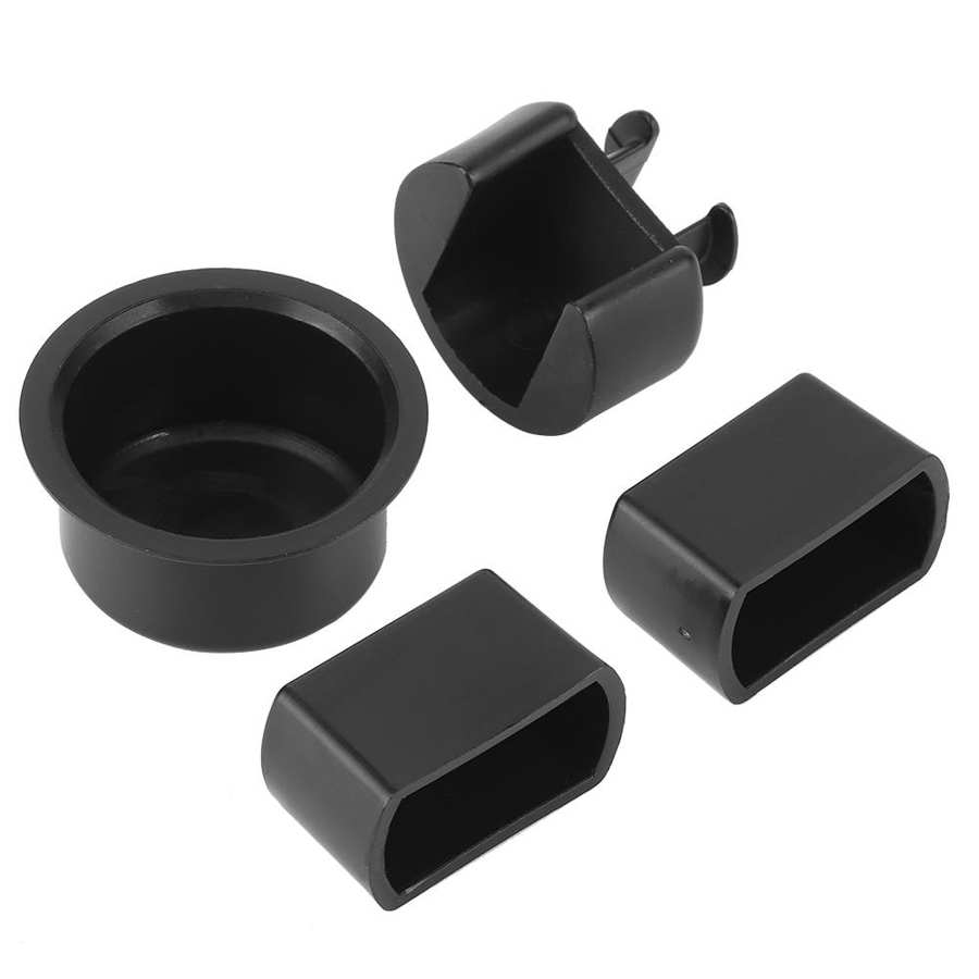 4pcs/set Tailgate Hinge Pivot Bushing Insert Kit 38641 Fit for Ford Ranger F150 F250 F350 F450 F550 Plastic Black Car Door Parts