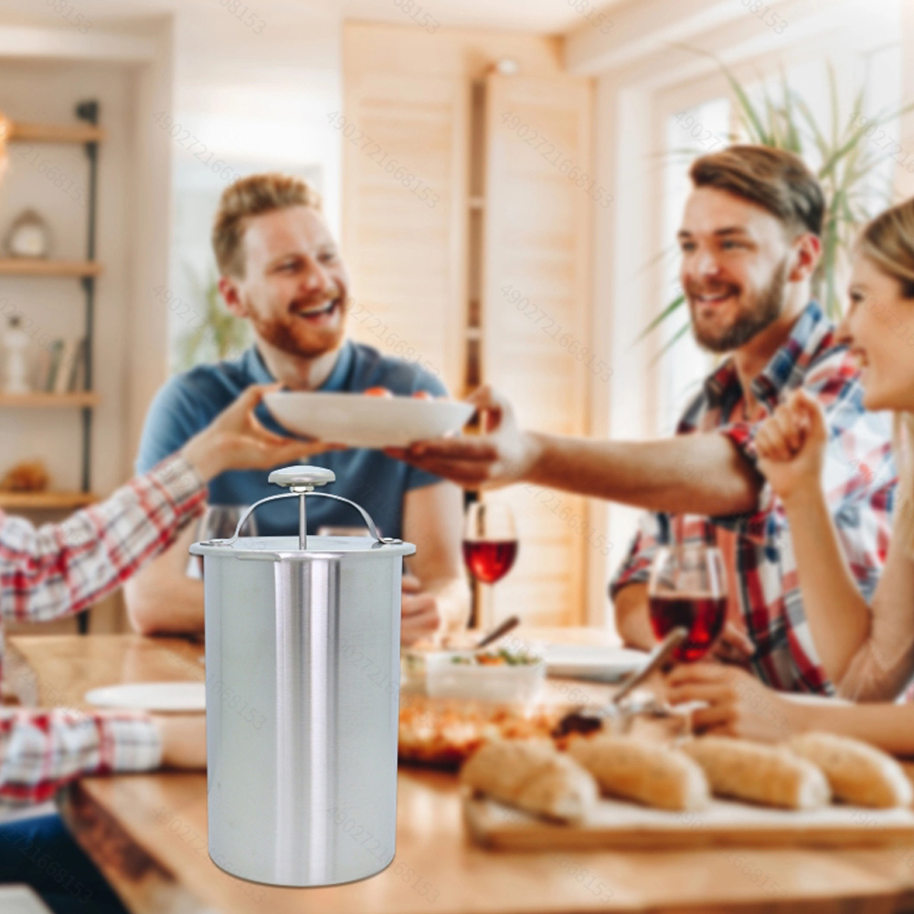 Ångkokt köttgryta i rostfritt stål skinkpressmaskin med termometer ångkokt kötthink köttfjäderfä köksredskap