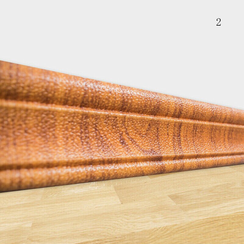 3D Muurstickers Diy Decor Zelfklevende Waterdicht Behang Voor Woonkamer 3D Muursticker Baksteen Crashproof Slaapkamer Decor: Wooden