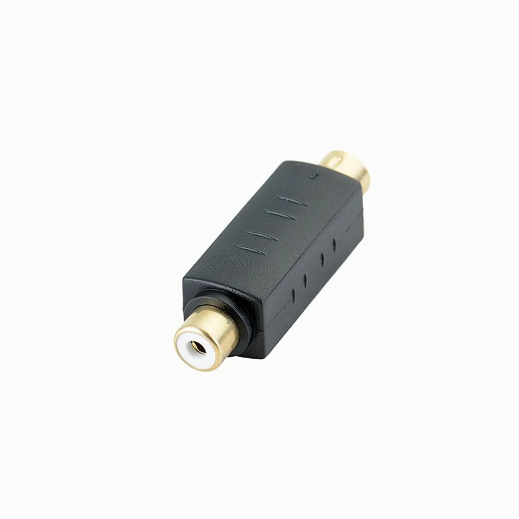 RCA hembra compuesto a 4 pines s-video svideo adaptador macho conector convertidor Terminal de vídeo revolución RCA madre AV