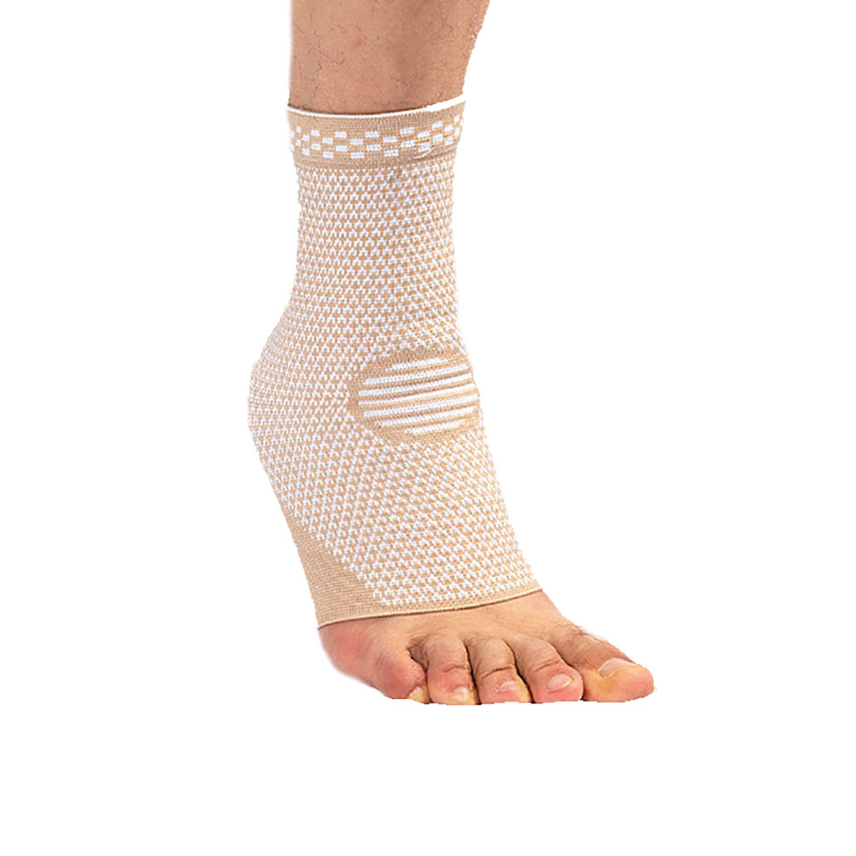 Protecteur de cheville , 1 pièce, Compression tricotée, Support serré pour le sport, le basket-ball, le Football: 03 / L