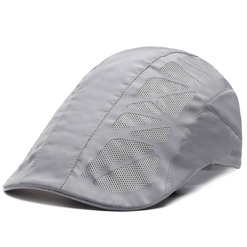 Toevallige Baret Hoed Platte Pet Gatsby Hoed Verstelbare Ademend Boina Mesh Mode Caps Voor Volwassen En Kinderen: H Kids