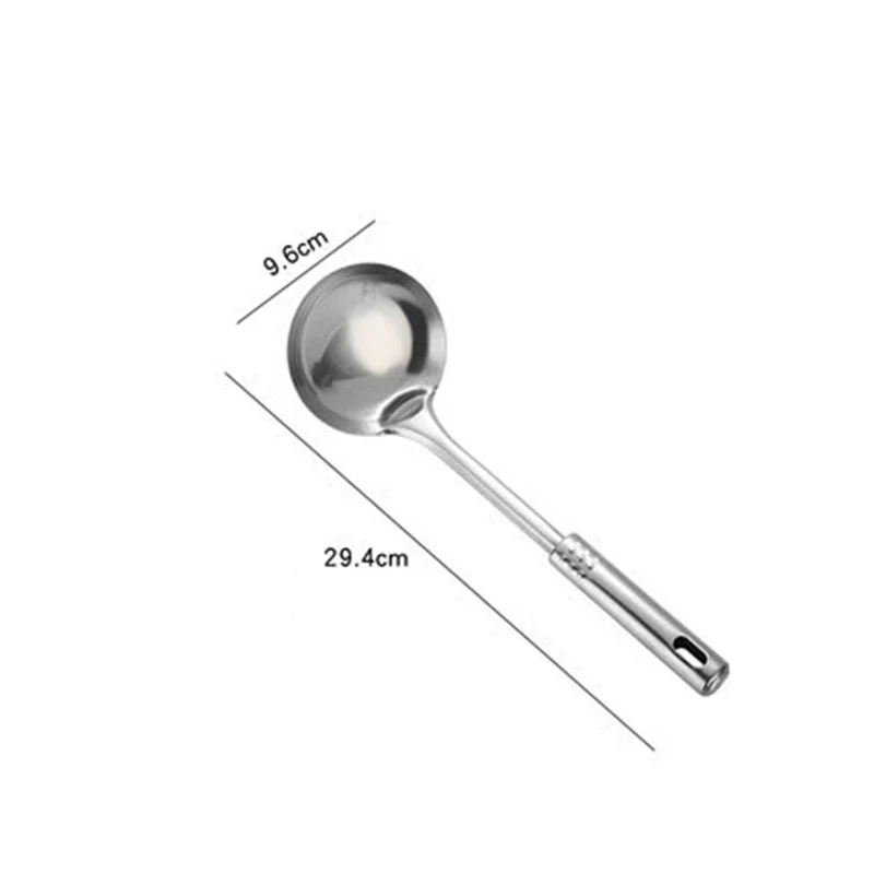 Keuken Rvs Koken Spatel Schep Vergiet Keukengerei Potten Set Gebruiksvoorwerpen Rijstsoep Lepels Kookgerei Accessoires: Licht Geel