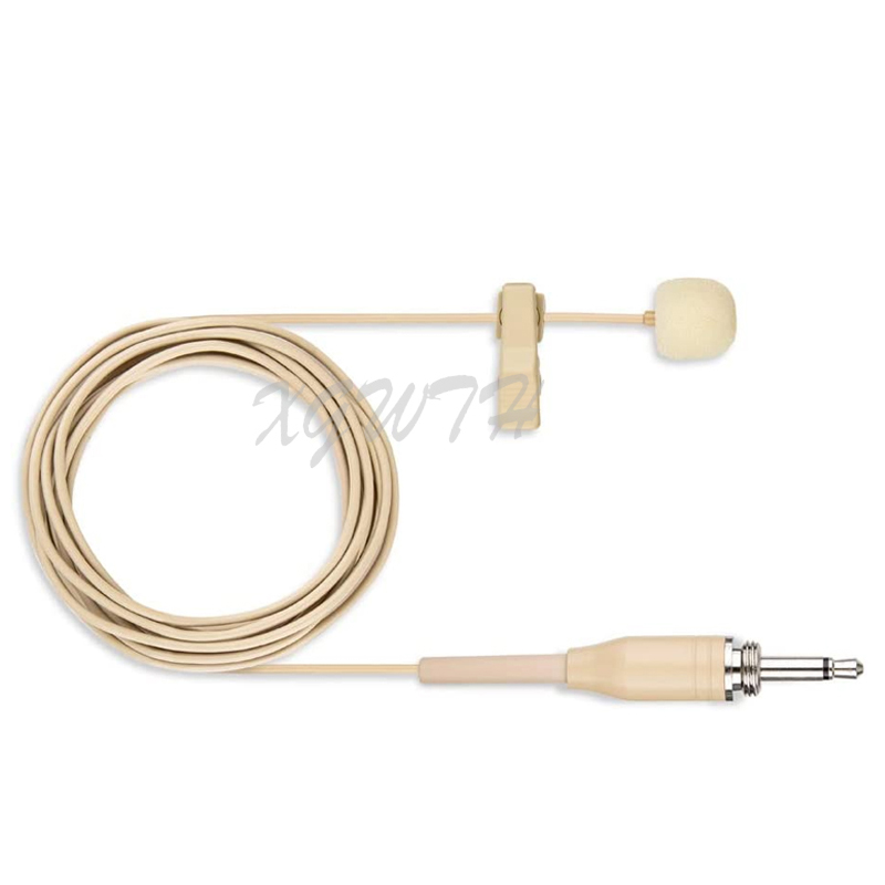 Lavalier-kondensatormikrofon, omnidirektional, ansteckmikrofon für taschensender, 3.5mm mono-stecker (männlich)